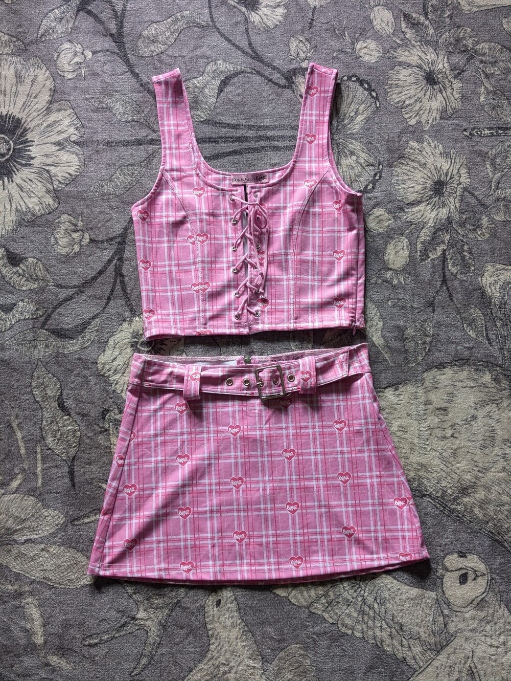 Bratz Corset Top And Skirt Set
